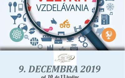Veľtrh vzdelávania 2019