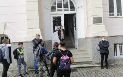 Návšteva ôsmakov zo ZŠ Jána Čajaka – Poseta osmaka iz OŠ Jan Čajak