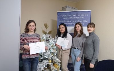 Fotografie zo semináru Kreatívne písanie NRSNM dec. 2021