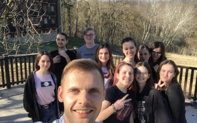 Naši učenici na Andrevlju april 2022.