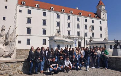 Naši žiaci a profesori v Nitre